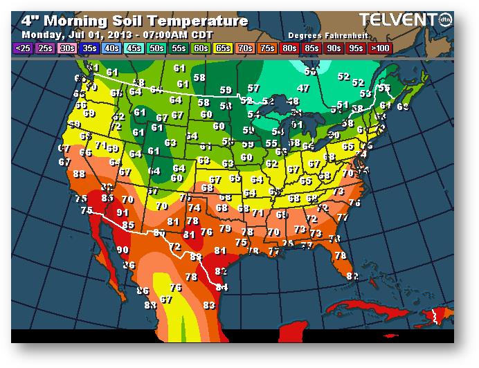 meteo 1 juillet 2013