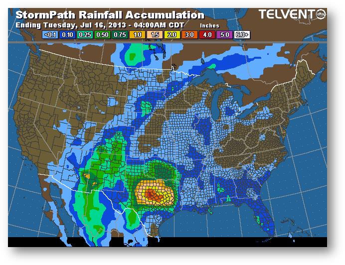 meteo 15 juillet 2013