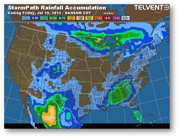 meteo 18 juillet 2013
