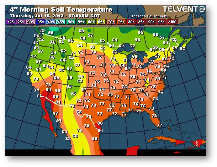 meteo 18 juillet 2013