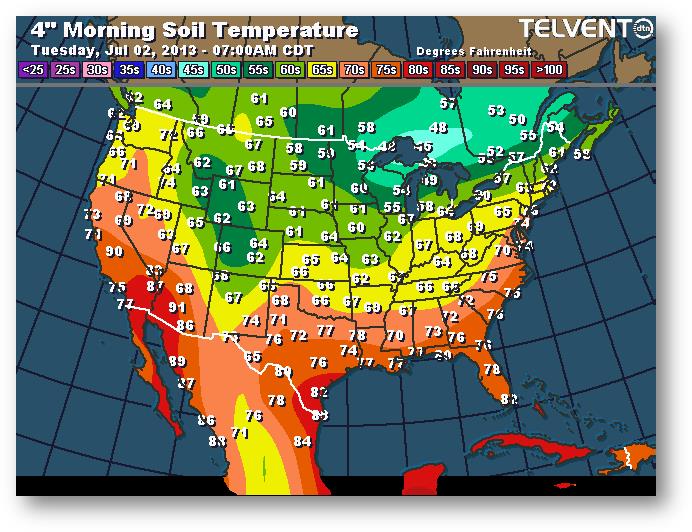 meteo 2 juillet 2013