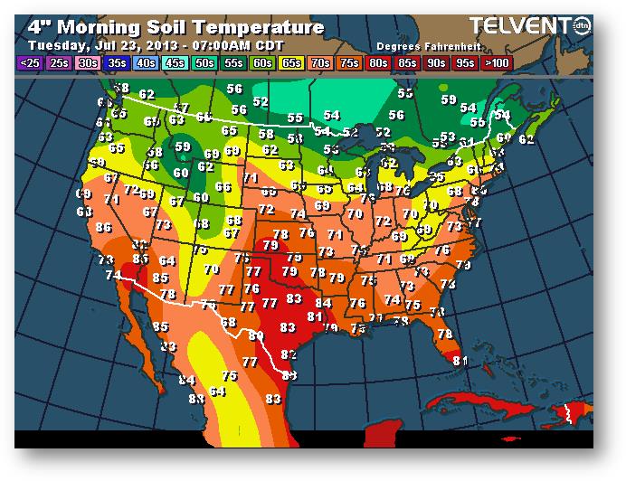 meteo 23 juillet 2013