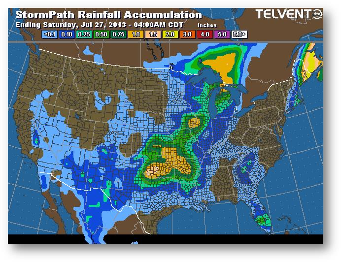meteo 26 juillet 2013