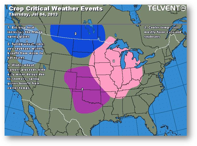 meteo 4 juillet 2013