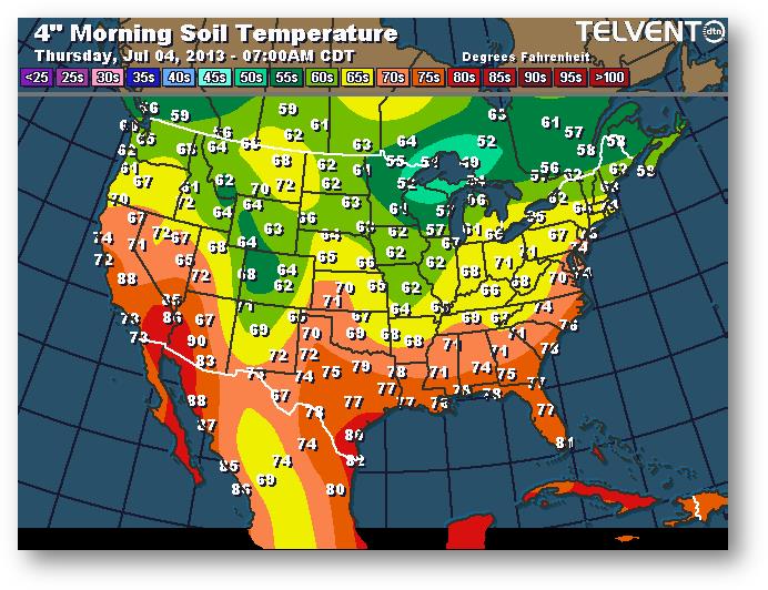 meteo 4 juillet 2013