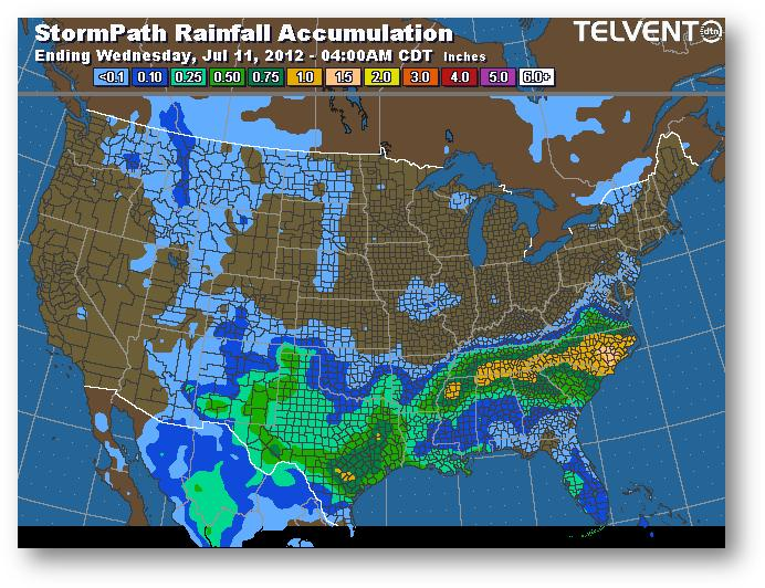meteo 10 juillet 2012