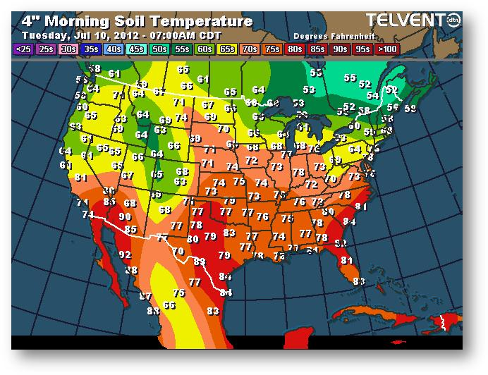 meteo 10 juillet 2012