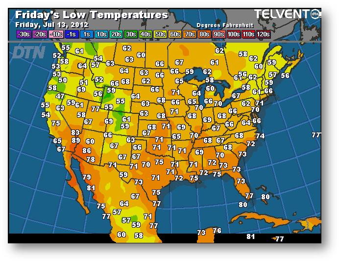 meteo 12 juillet 2012