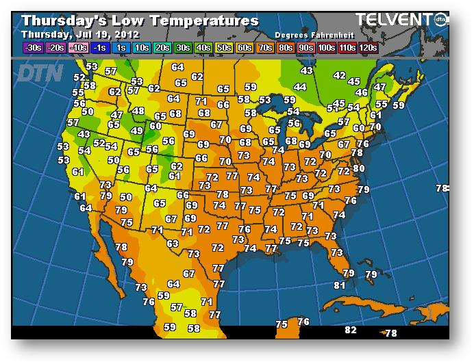 meteo 18 juillet 2012