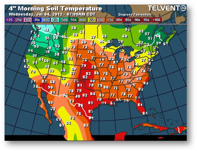 meteo 4 juillet 2012