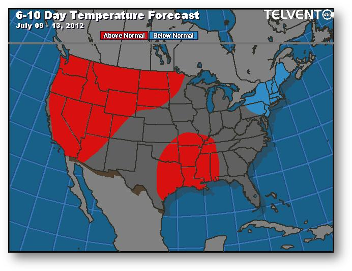 meteo 4 juillet 2012