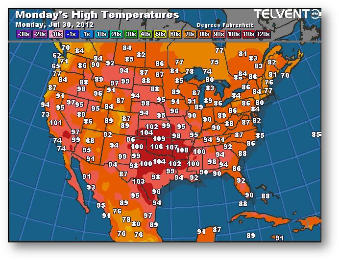 meteo 27 juillet 2012