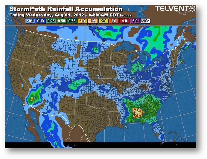 meteo 31 juillet 2012